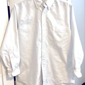 ⚡️ Brooks Brothers 16 . 5 / 33 White Button Down -Fitted-Stretch Shirt⚡️